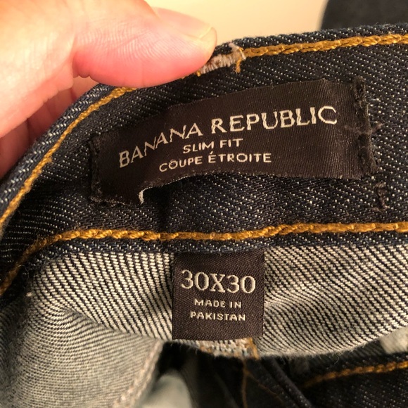 Banana Republic Slim Fit Jeans (30x30) - Picture 2 of 2